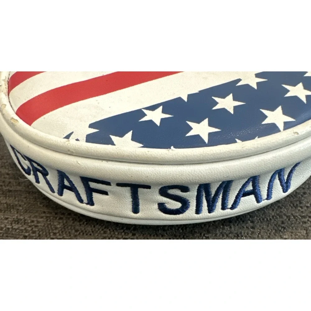 CRAFTSMAN‎ GOLF USA MALLET PUTTER HEADCOVER - Magnetic Golf Head Cover